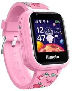 Детские умные часы Pro 4G фламинго Aimoto