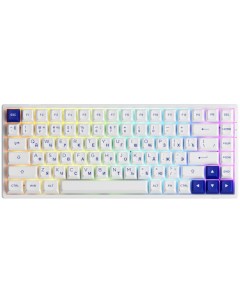 Клавиатура 3084B Plus White Blue CS Jelly Purple Akko