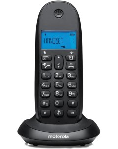 Радиотелефон C1001LB черный Motorola