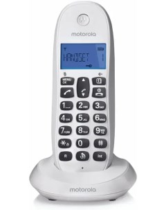 Радиотелефон C1001LB белый Motorola