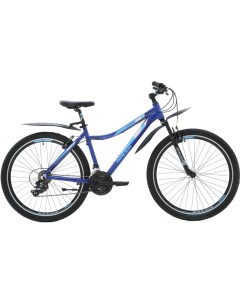 Велосипед Vega 27 5 2021 рама 16 дюймов темно синий Racer