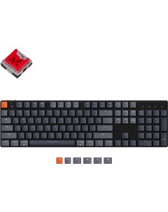 Беспроводная клавиатура K5SE Black RGB Hot Swap ABS Alum Optical Red Switch Keychron