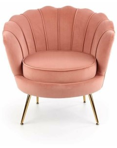 Кресло AMORINITO светло розовый золотой Halmar
