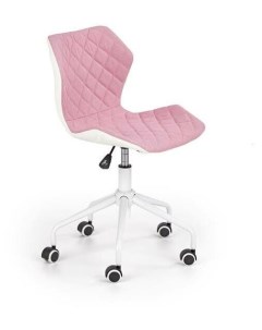 Кресло компьютерное MATRIX 3 розово белый белый Halmar