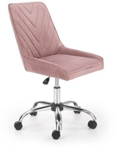 Кресло компьютерное RICO розовый хром Halmar