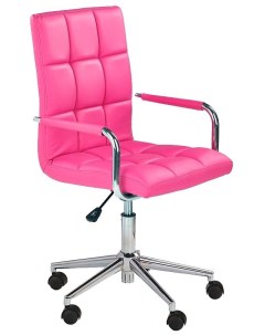 Кресло компьютерное GONZO 2 розовый хром Halmar