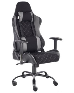Кресло компьютерное DRAKE черный серый Halmar