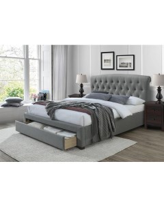 Кровать AVANTI серый 160 200 Halmar