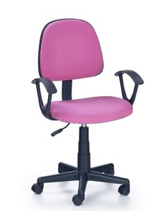 Кресло компьютерное DARIAN BIS розовый черный Halmar