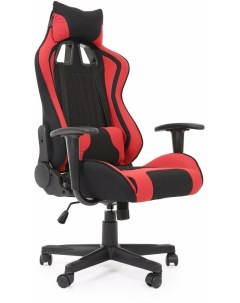 Кресло компьютерное CAYMAN красный черный Halmar