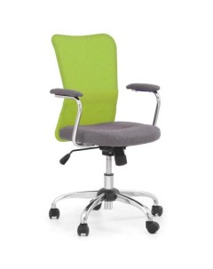 Кресло компьютерное ANDY серо зеленый Halmar