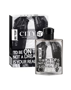 Туалетная вода мужская CITY 3D Be Top 90 City parfum