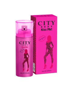 Туалетная вода женская City Sexy Kiss Me 60 City parfum