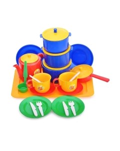Набор игрушечной посуды Плэйдорадо