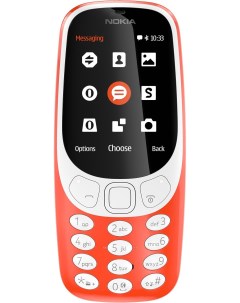 Мобильный телефон 3310 Dual SIM красный Nokia