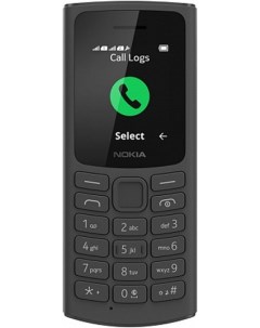 Мобильный телефон 105 4G TA 1378 DS EAC Black 16VEGB01A01 Nokia