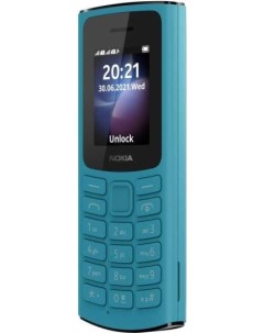 Мобильный телефон 105 4G TA 1378 DS EAC UA Blue 16VEGL01A01 Nokia