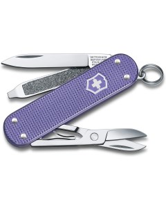 Туристический нож перочинный Classic Electric Lavender 58мм 7функц 0 6221 223G Victorinox