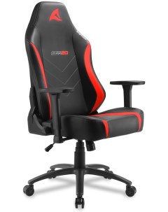 Офисное кресло Skiller SGS20 черный красный SGS20 F BK RD Sharkoon