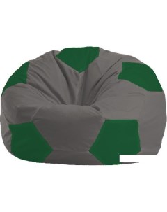 Кресло мешок Мяч Стандарт М1 1 361 темно серый зеленый Flagman