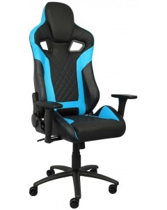Офисное кресло Viking голубой черный Akshome