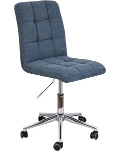 Офисное кресло Fiji тем синий JH09 26 хром Akshome
