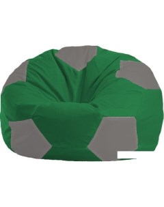 Кресло мешок Мяч Стандарт М1 1 239 зеленый серый Flagman