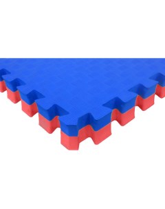 Развивающий коврик Мягкий пол Татами 40 мм красно синий 1788 661 Eco cover