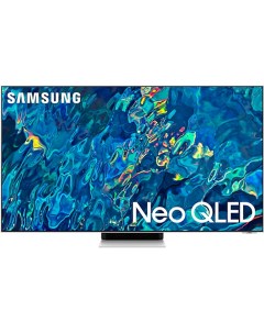 Телевизор QE85Q70BAUXCE темно серый Samsung