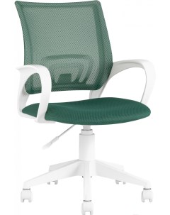 Офисное кресло ST Basic W зеленый пластик белый Topchairs