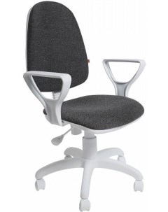 Офисное кресло Престиж пластик WH ТК 3 светло серый Фабрикант