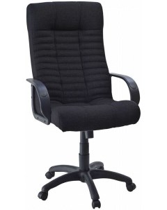 Офисное кресло Атлант PL 1 ткань Крафт 02 2 черный Фабрикант