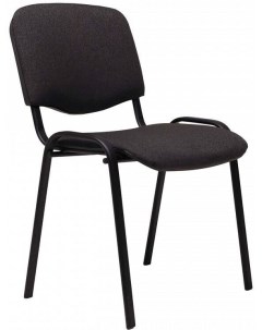 Офисное кресло Изо черная рама С73 серый Nowy styl