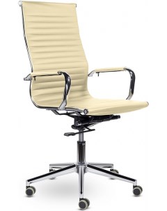 Офисное кресло Кайман В CH 300 soft2 хром Ср XIPI 1317 бежевый Utfc