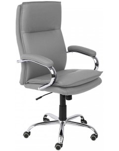 Офисное кресло AKS Куба M 701 хром S 0422 серый Akshome