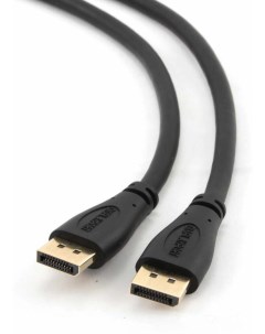 Кабель для компьютера DisplayPort CC DP 1M v1 1 1м 20M 20M черный экран пакет Чёрный CC DP 1M Cablexpert