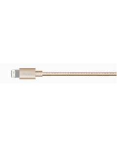 Дата кабель Lighting USB 8 pin для Apple золотой 72188 Deppa