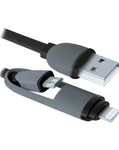 Кабель USB10 03BP черный 87488 Defender