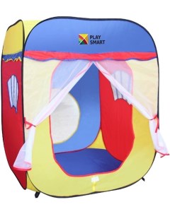 Игровая палатка Волшебный домик красный желтый 3003 Play smart