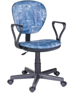 Офисное кресло Гретта Т 18 А синий джинс Olss