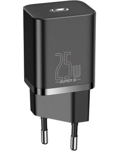 Сетевое зарядное устройство CCSP020101 Super Si Quick Charger черный CCSP020101 Baseus