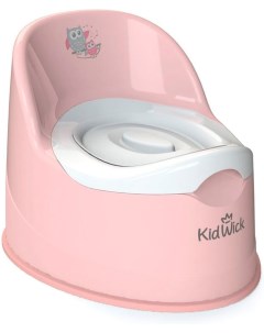 Горшок детский Гранд розовый белый KW050302 Kidwick