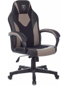 Кресло компьютерное Game 17 черный серый Zombie