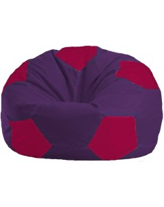 Кресло мешок кресло Мяч Стандарт М1 1 68 фиолетовый малиновый Flagman