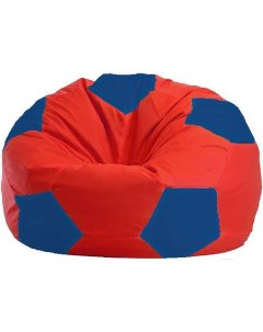 Кресло мешок кресло Мяч Стандарт М1 1 172 красный синий Flagman
