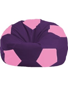 Кресло мешок кресло Мяч Стандарт М1 1 32 фиолетовый розовый Flagman