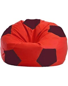 Кресло мешок кресло Мяч Стандарт М1 1 180 красный бордовый Flagman