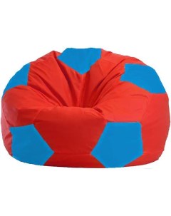 Кресло мешок кресло Мяч Стандарт М1 1 179 красный голубой Flagman