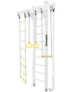 Спортивный комплекс Wooden Ladder Ceiling 6 стандарт жемчужный Kampfer