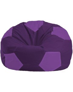 Кресло мешок кресло Мяч Стандарт М1 1 71 фиолетовый сиреневый Flagman